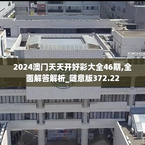 2024澳门天天开好彩大全46期,全面解答解析_随意版372.22