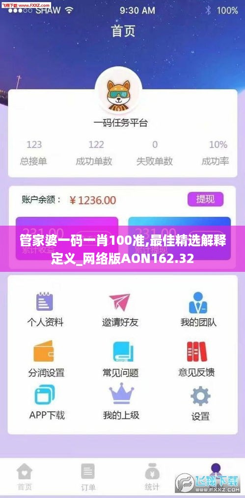 管家婆一码一肖100准,最佳精选解释定义_网络版aon162.32