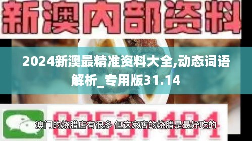 2024新澳最精准资料大全,动态词语解析_专用版31.14